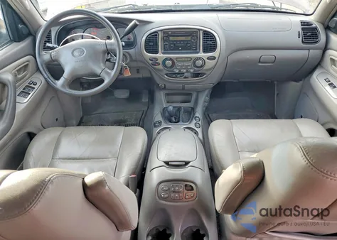 2002 Toyota Sequoia Limited z USA, uszkodzony, nr VIN 5TDBT48AX2S107805